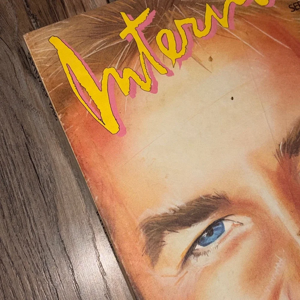Vintage Andy Warhol Interview Magazine September 1985 Don Johnson Miami Special